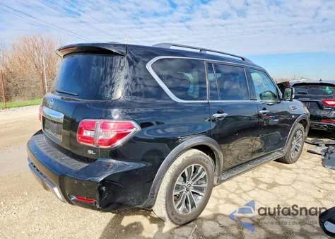 2020 Nissan Armada Sl z USA, uszkodzony, nr VIN JN8AY2NC9L9621401